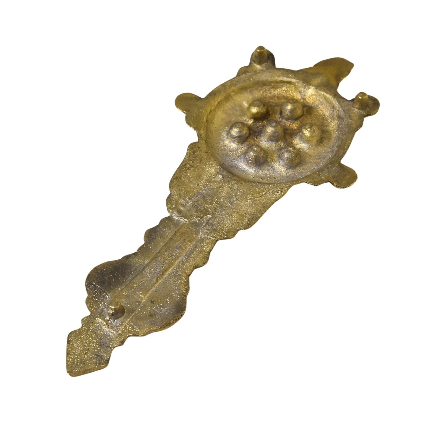 Bhimonee Decor Pure Brass Kurma Aarti | Tortoise Design Pooja Lamp | Traditional Deepak for Rituals and Worship | 135 Grams, Pack of 1 Piece