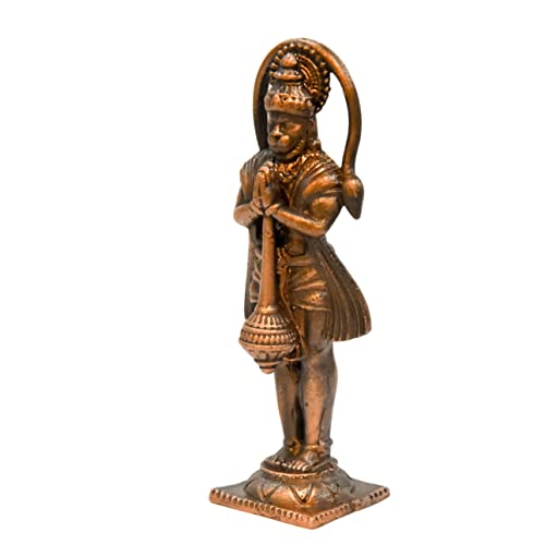 Handmade Copper Hanuman Idol