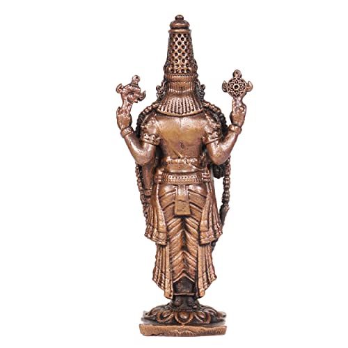 Handmade Copper Balaji Idol Spl Bangalore