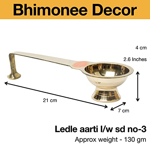 Pure Brass Ledle Aarti Size