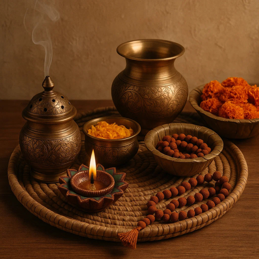How to Choose the Right Puja Article Set for Your Home Temple