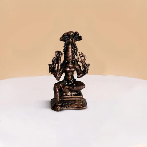 Copper Idols India Mari Amma Idol 100gm | Pure Copper Mariamman | South Indian Devi for Puja | Handmade Goddess Statue | Vastu Decor | Divine Energy | Spiritual Gift | Indian Handicraft