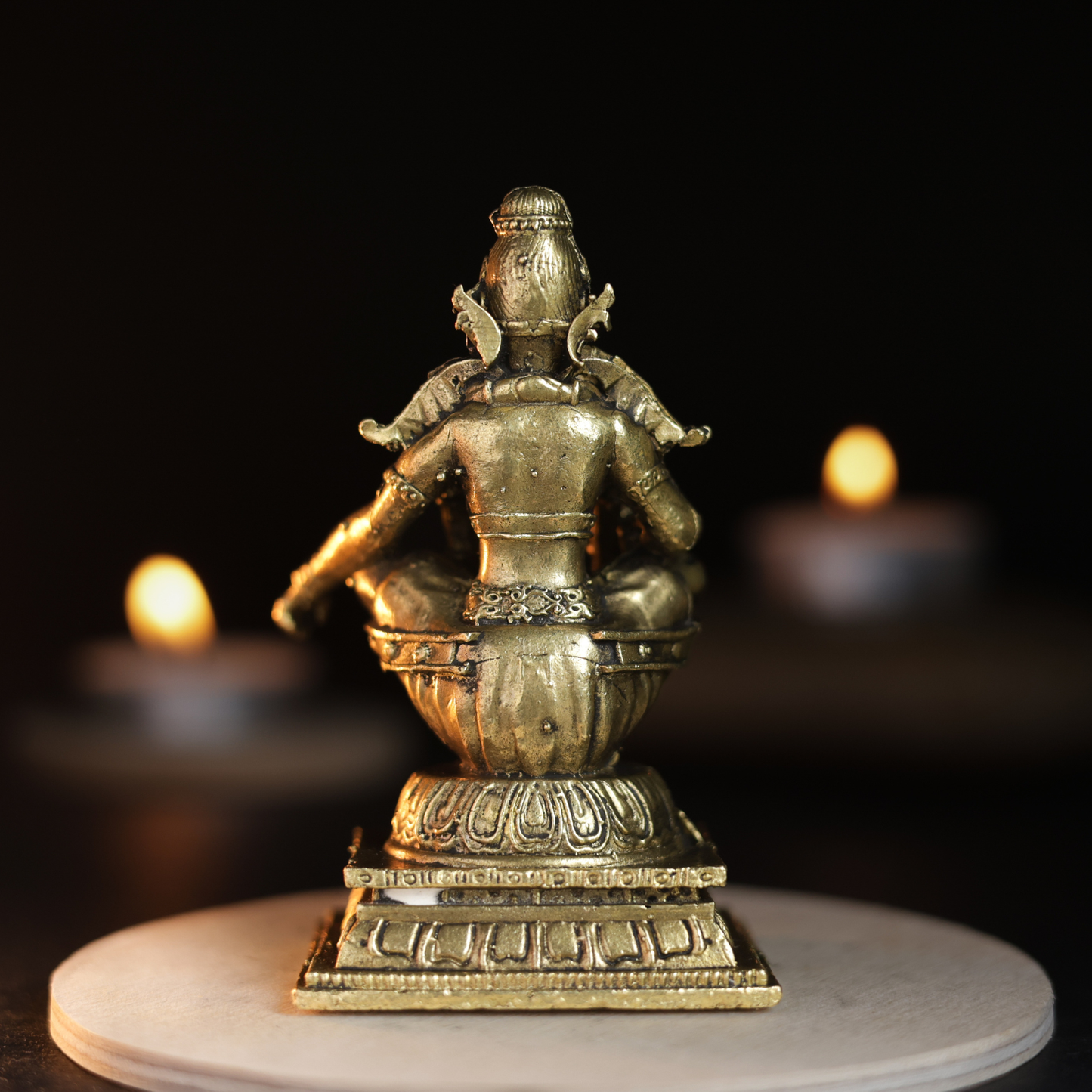 Bhimone Decors | Varahi Amman Panchaloha Idol | Handcrafted Mini Brass Finish | 7 cm Hindu Goddess idol