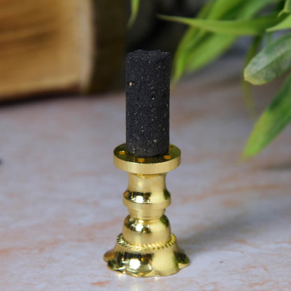 NEETU ARTS | Pure Brass Agarbatti Stand | Dhoop Holder for Pooja | Incense Stick Burner | Home Temple & Spiritual Décor | Traditional Puja Accessory | 1.5 Inches | 35 gm | 1 Pc