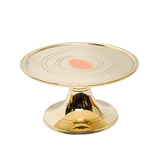 Brass Mukkali Stool Decor