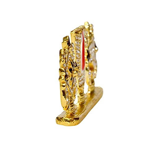 Shanku Chakra Namah Stone Work Showpiece Side View