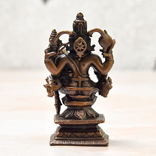 Handmade Lakshmi Narasimha Idol Bhimonee Decor