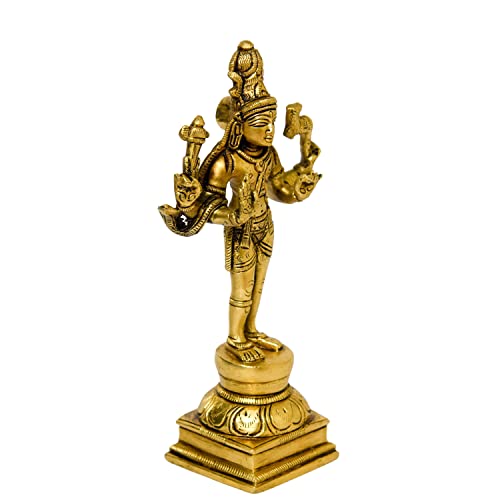 Brass Standing Shiva Idol