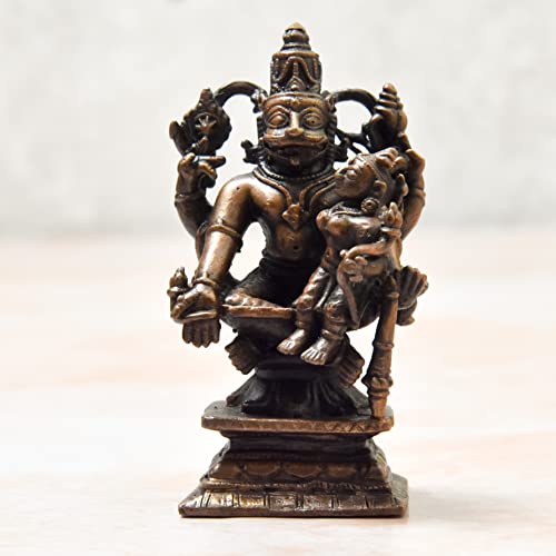 Handmade Lakshmi Narasimha Idol