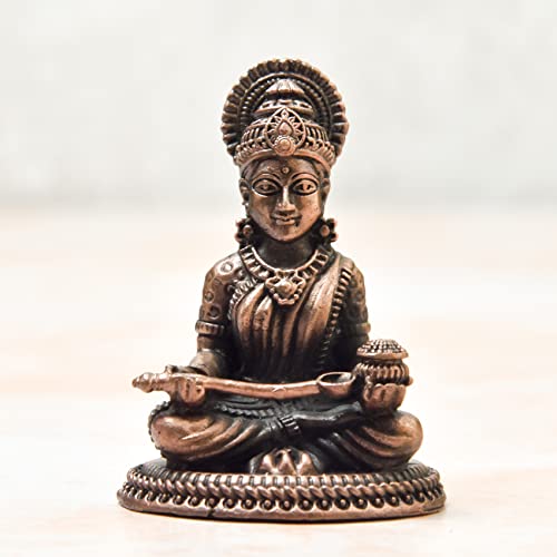 Copper Annapurna Devi Idol 