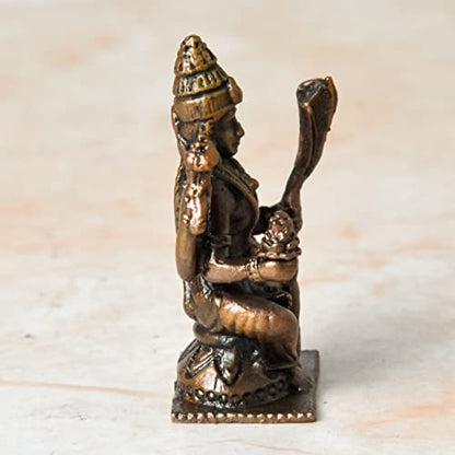 Handmade Copper Rajarajeshwari Idol