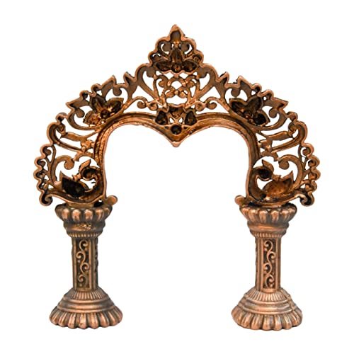 Handmade Copper Arch Prabhavali Frame Showpiece India