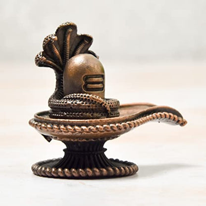 Copper Shivalinga Idol