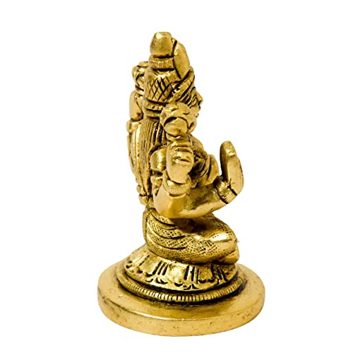 Brass Sitting Laxmi Idol 2.5 Inches Bhimonee