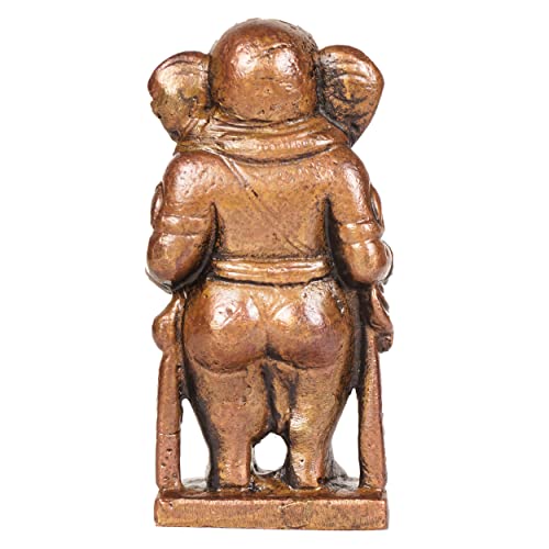 Copper Yedmunji Ganesha Idol 