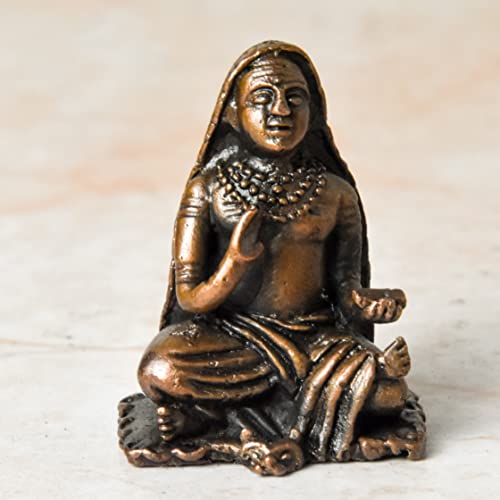 Copper Idols India Handmade ShankaraCharya Idol