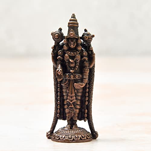 Handmade Copper Balaji Idol 2.6 inches