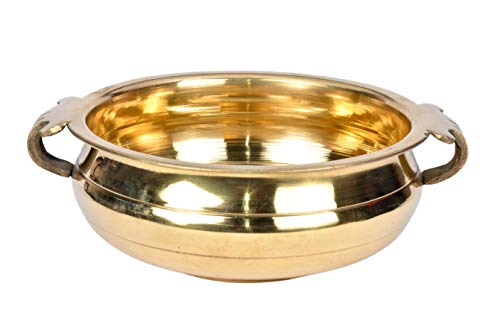 Buy Pure Brass Plain Design Urli 7.5 