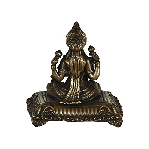 Copper Lakshmi 2.1 inches Sitting Idol  