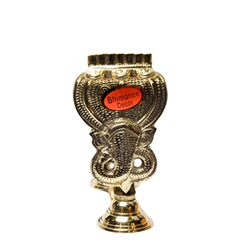  Pure Brass Nag Aarti Front