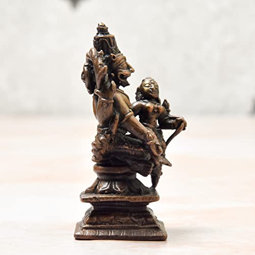 Handmade Lakshmi Narasimha Idol India