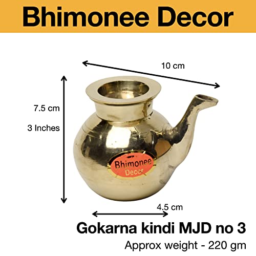  Brass Gokarna Kindi Size