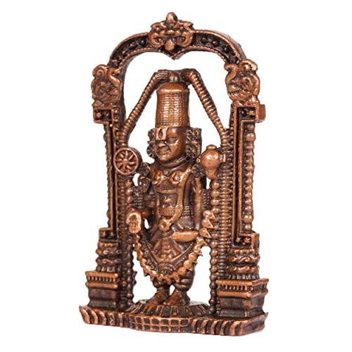 Handmade Copper Balaji Idol 2 inches Bhimonee Decor