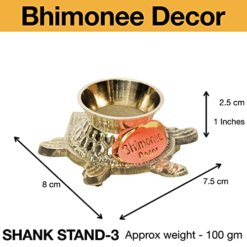 Brass Shankh Stand Dimensions