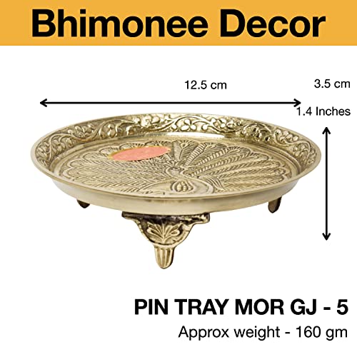 Peacock Design Pin Tray Dimensions