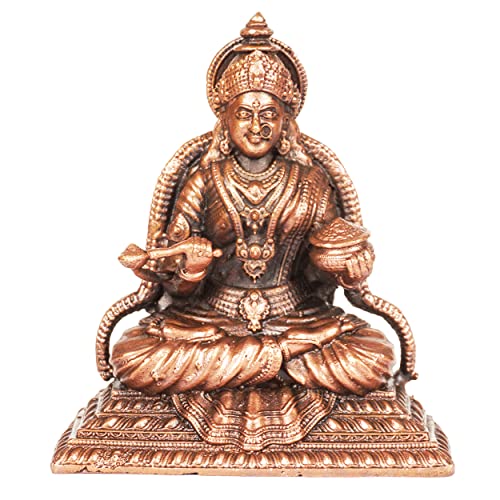 Handmade Copper Annapurna Devi Idol India