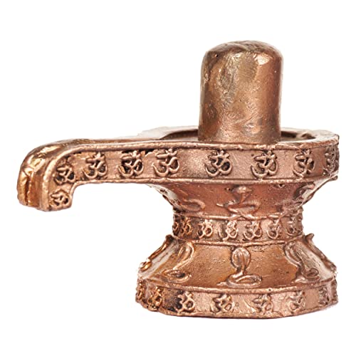 Copper Shivalinga Antique Finish