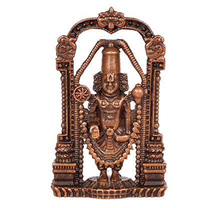 Handmade Copper Balaji Idol