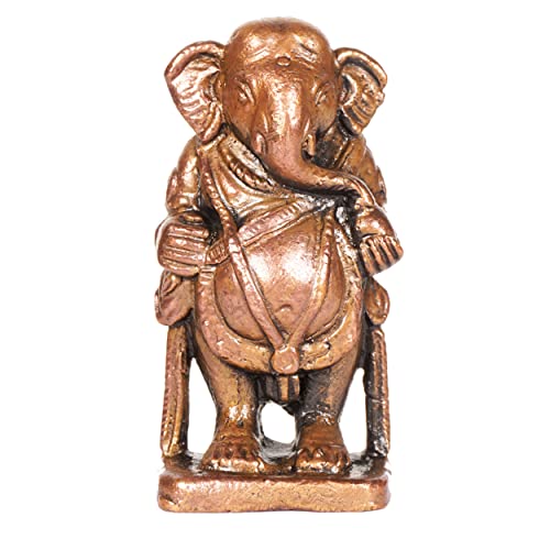 Handmade Copper Yedmunji Ganesha Idol